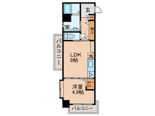 サンシャイン.プリンセス青山の物件間取画像